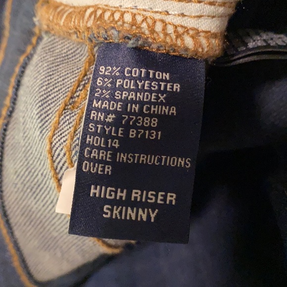 Madewell High Riser Skinny Size 27 - Picture 4 of 10